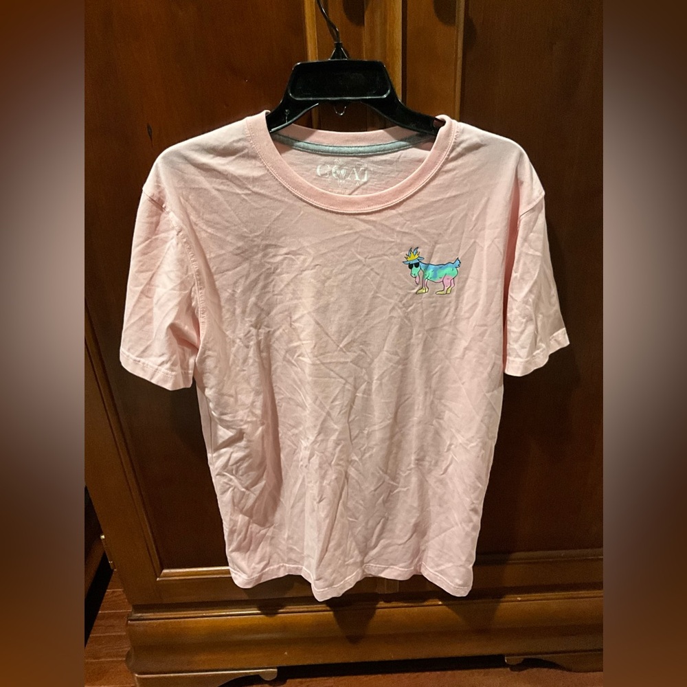 Goat Pink T-Shirt Size Medium